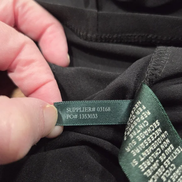 Lauren Ralph Lauren Ruched Surplice Neckline Faux Wrap Dress Size 8 - Picture 7 of 11